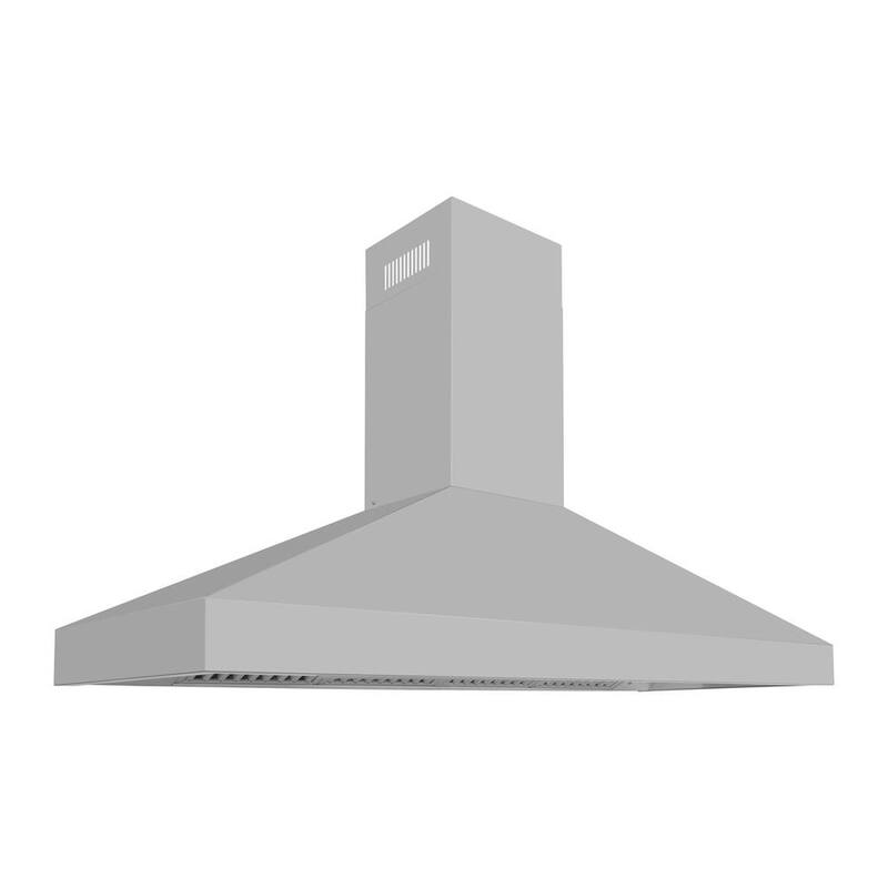 60 in. 500 CFM Convertible Wall Mount Range Hood in Stainless Steel I363157