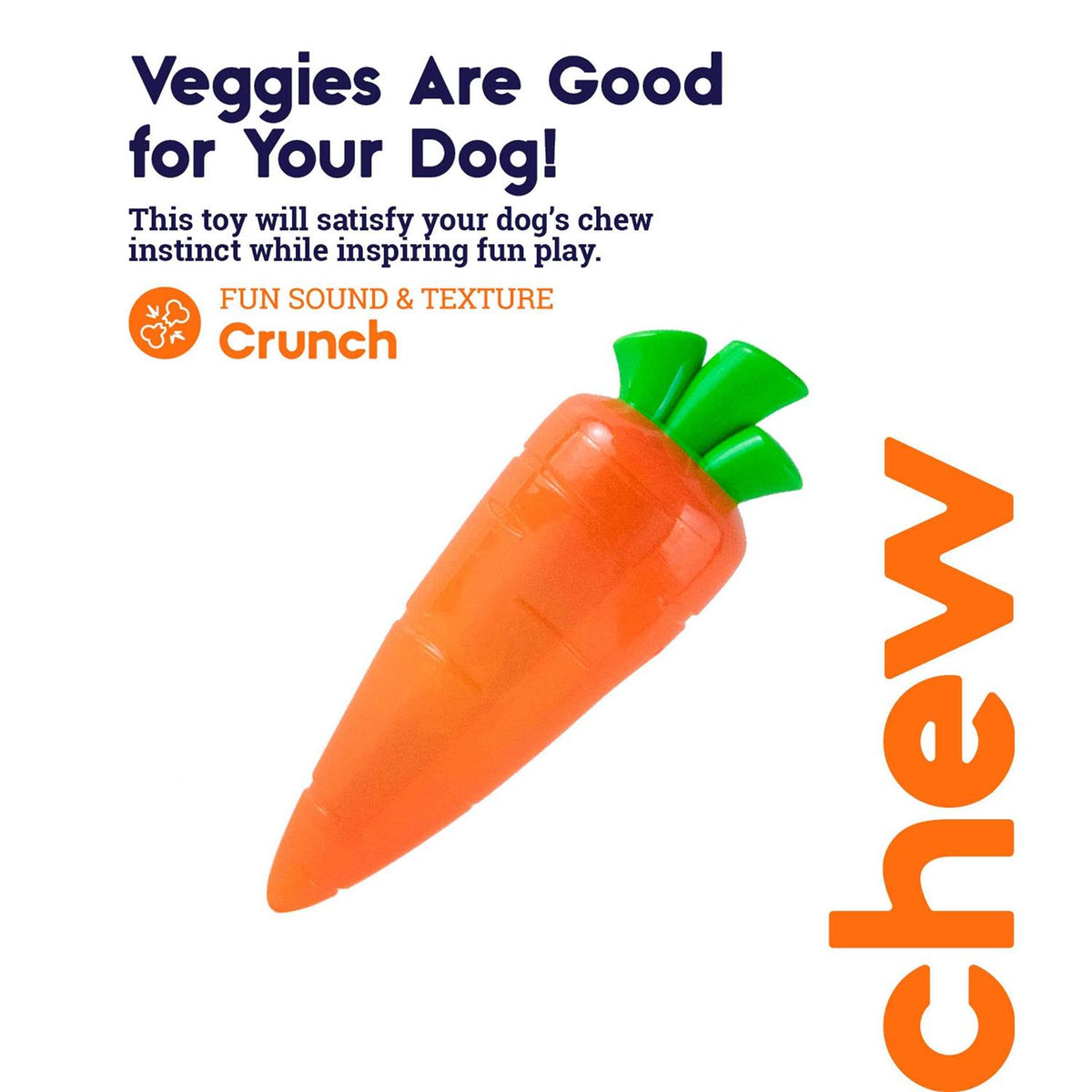 Carrot Dog Chew Toy P894673