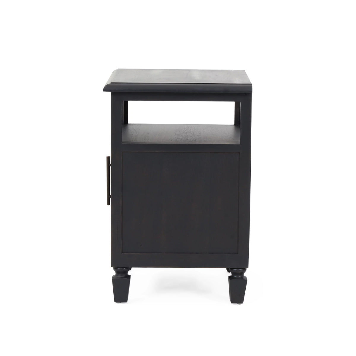 Acacia Wood and Cane Nightstand G12828