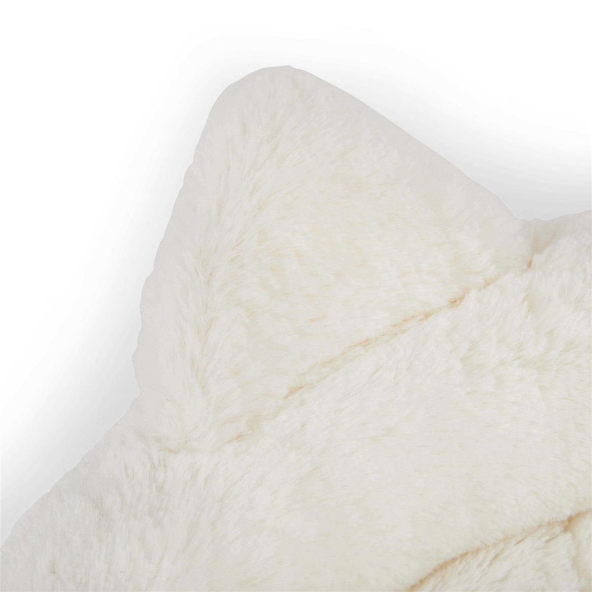 Ivory Cat Head Oval Snuggler Bed A170654
