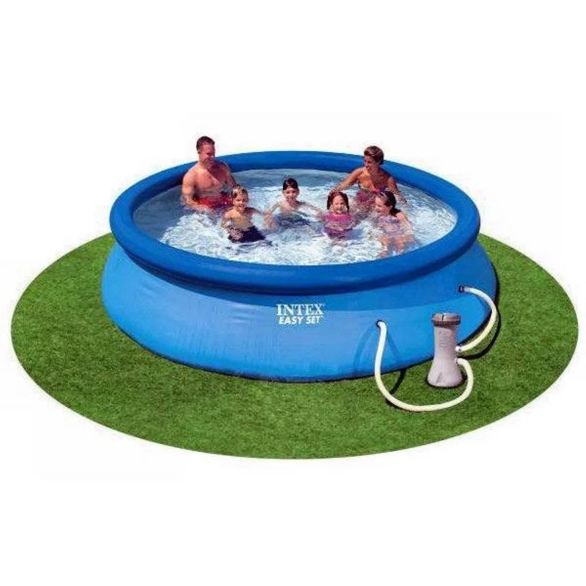 12' x 30 Above Ground Swimming Pool with Filter Pump K196606