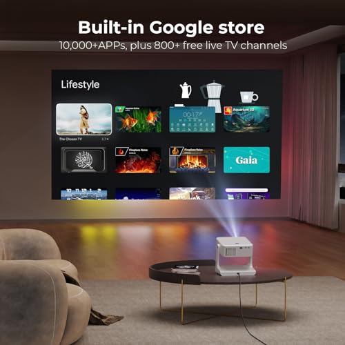 4K Outdoor Smart Projector with WiFi6 and Bluetooth X8548