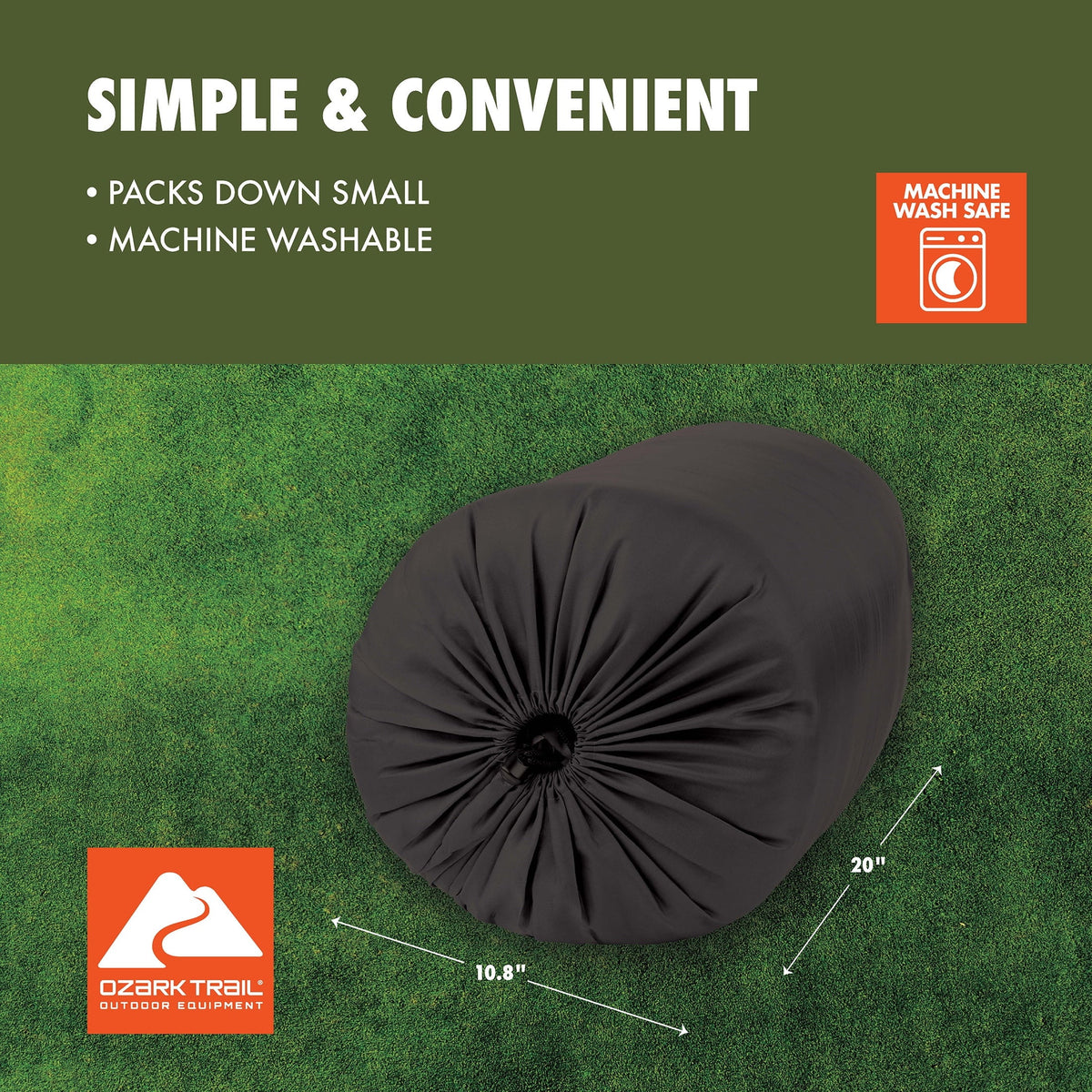 Oversized 30-Degree Rectangular Sleeping Bag H185