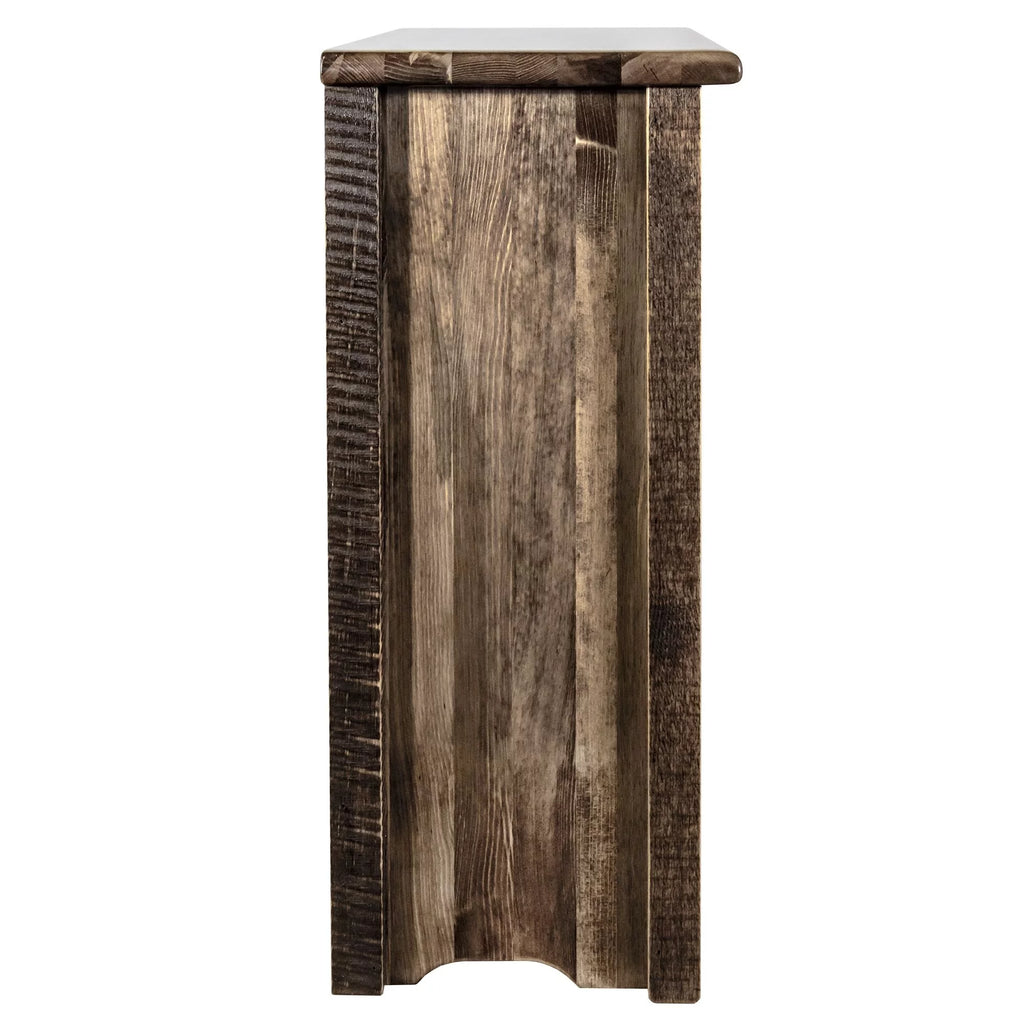 Accent Cabinet with Laser Engraved Moose Design G423
