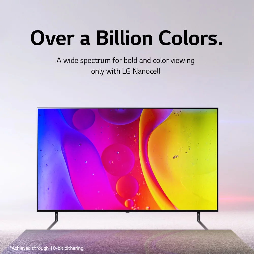 65 Class 4K UHD NanoCell Smart TV with Active HDR H607108