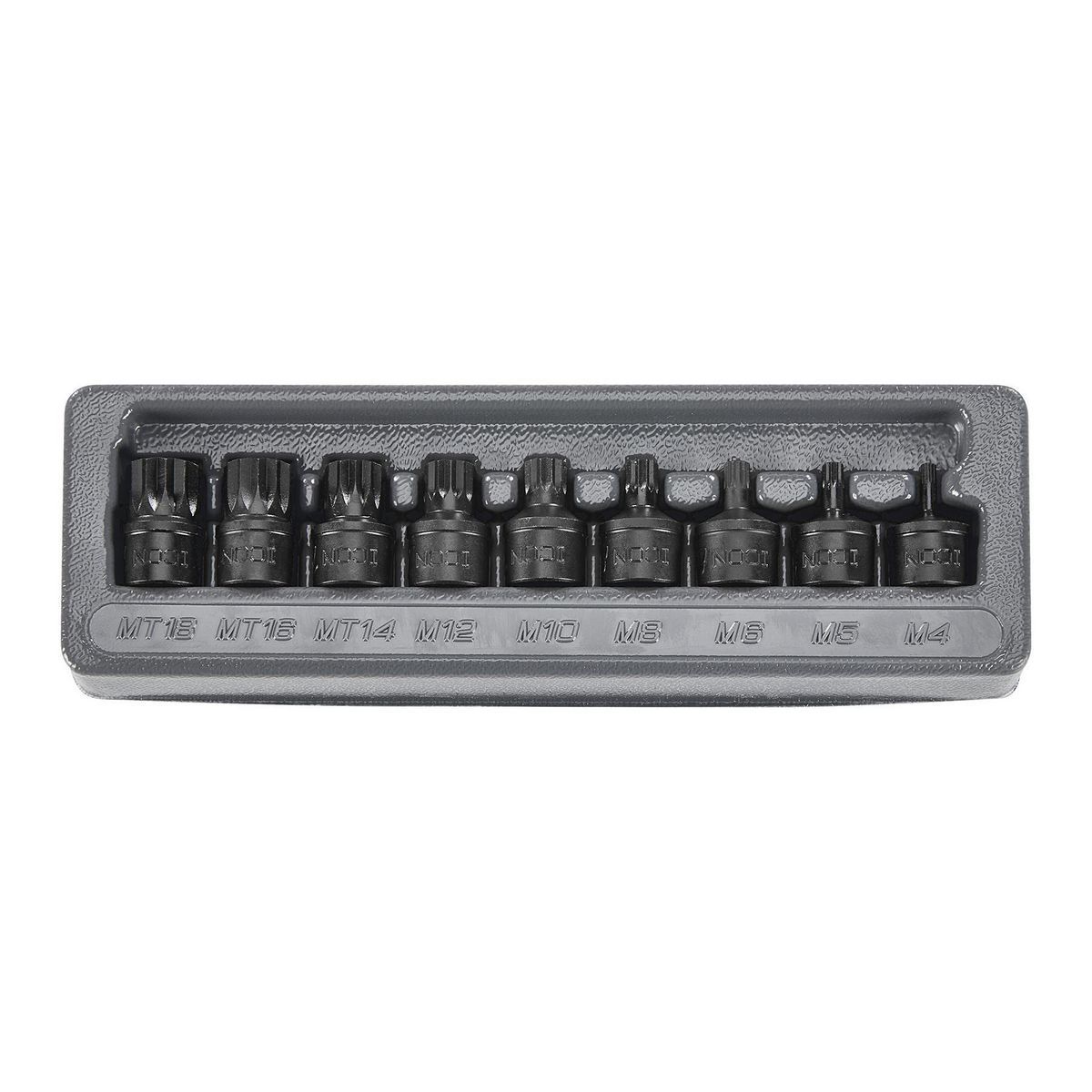 3/8 in. Drive Triple-Square Impact Bit Socket Set, 9-Piece D58107