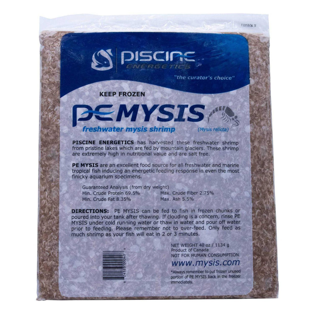 Frozen Mysis Shrimp O391631