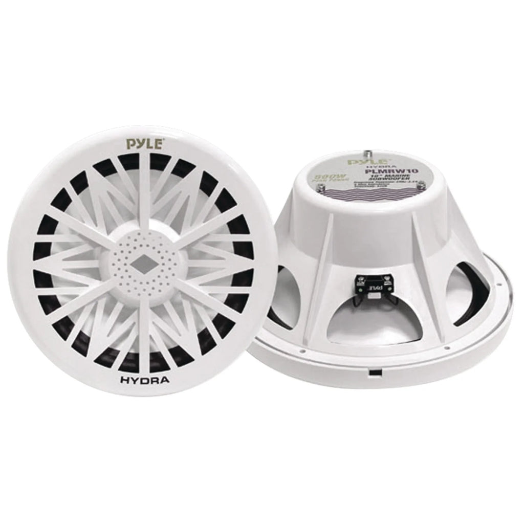 White Marine Grade Stereo Speakers O43600