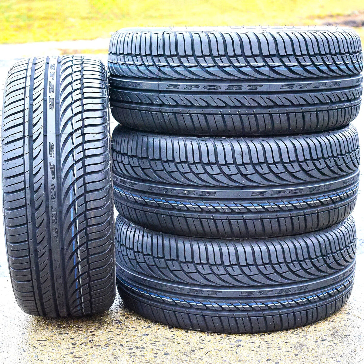 Set of 4 235/65R18 106H All Season Performance Tires V4543