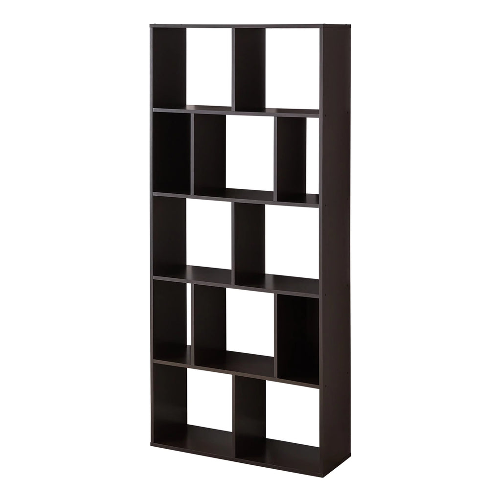 12 Cube Espresso Bookcase A478