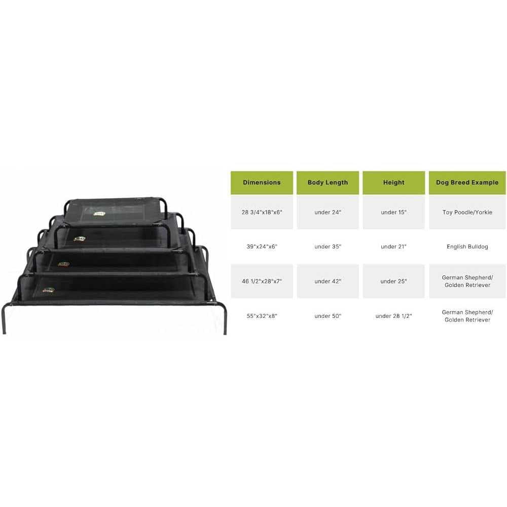 Elevated Cooling Pet Cot Bed S876204