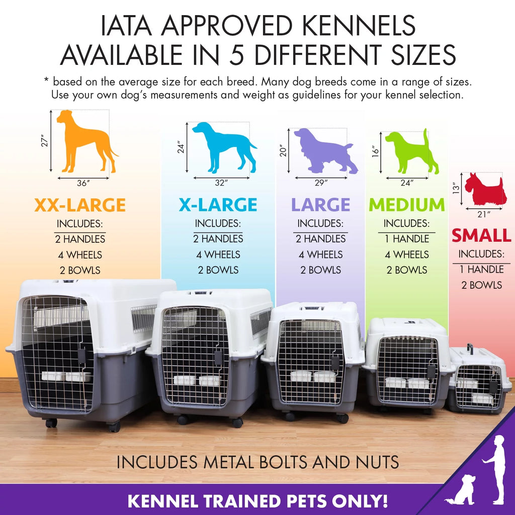 Plastic Dog Airline Approved Kennel Carrier X830