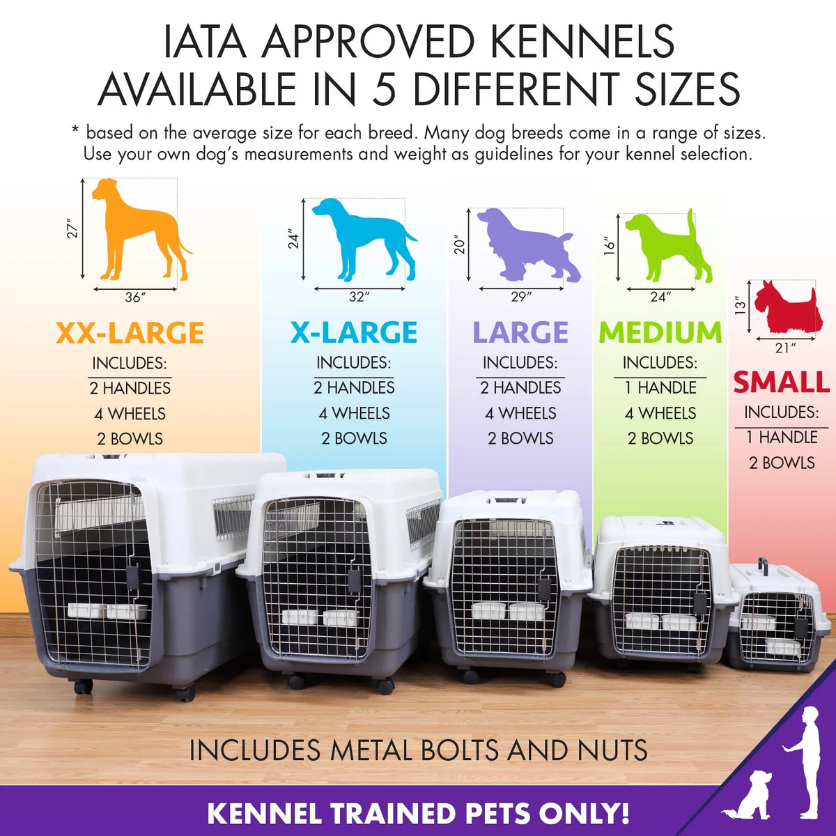 Plastic Dog Airline Approved Kennel Carrier X830