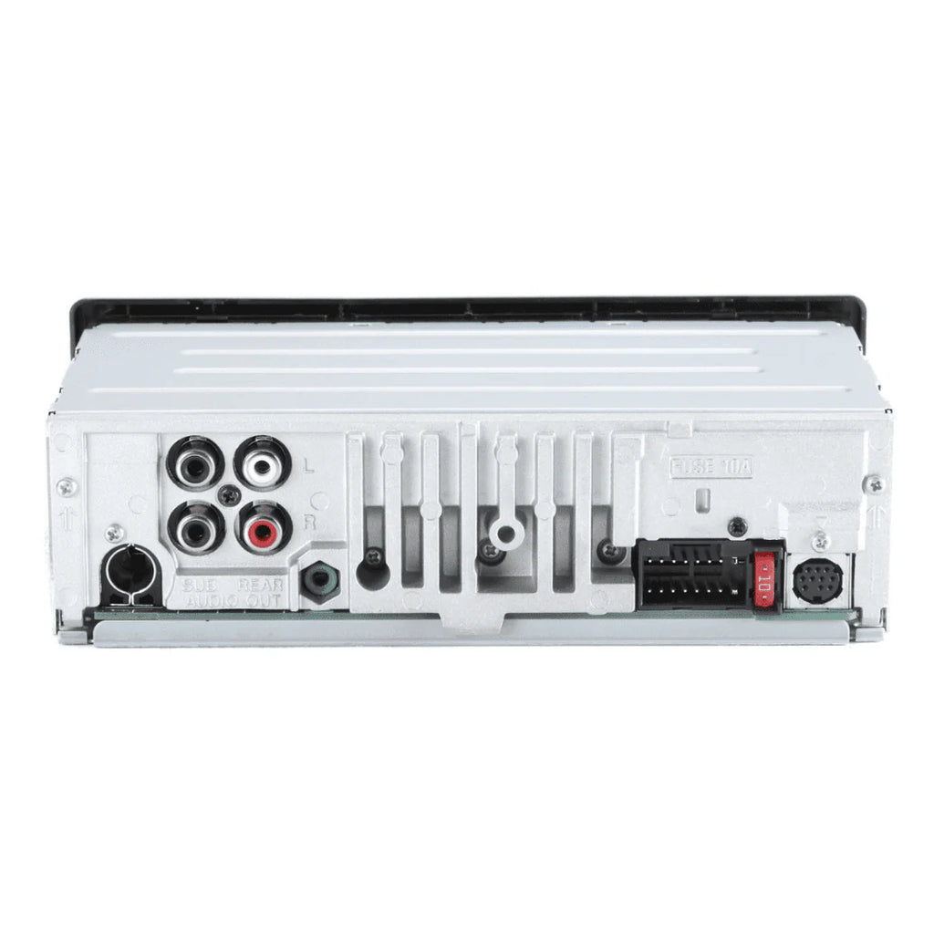 Single DIN Bluetooth Car Stereo Receiver with USB Auxiliary Inputs X8372
