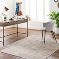 Brown Gray Beige Area Rug K191741