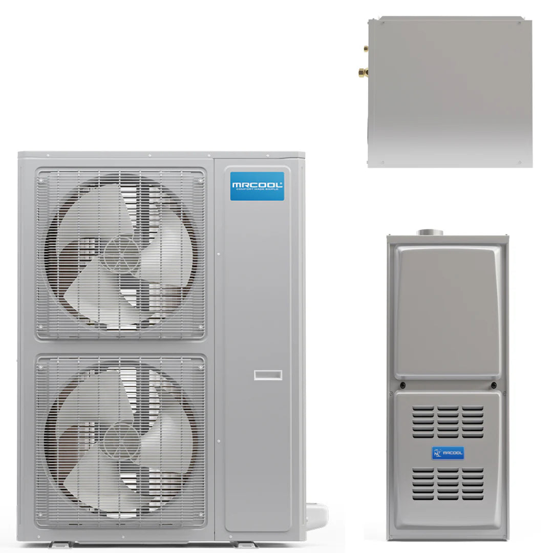 4-5 Ton Central Air Conditioner and 80% AFUE Gas Furnace Split System Y1358