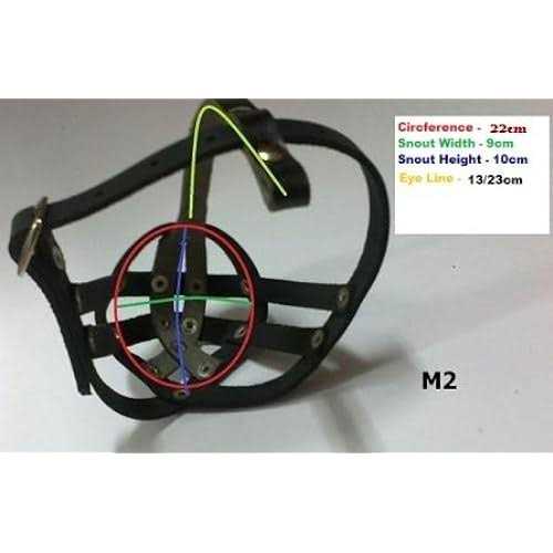 Leather Dog Muzzle Y4305