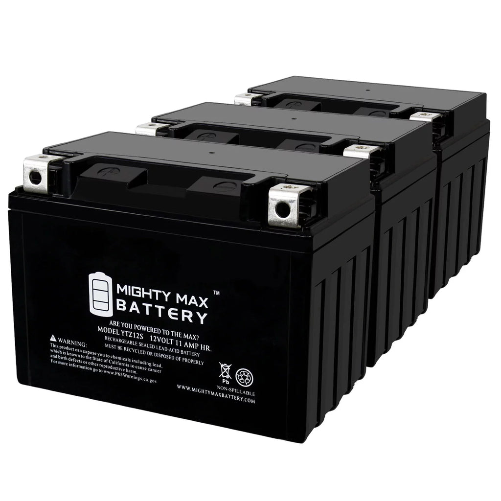 12 Volt 11 AH 210 CCA Rechargeable SLA AGM Motorcycle Battery W720