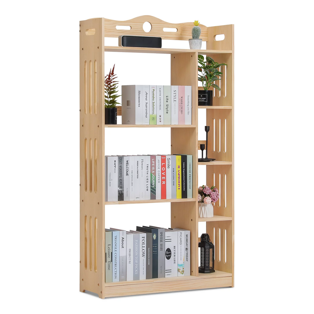 5 Tiers Wood Bookshelf L88187