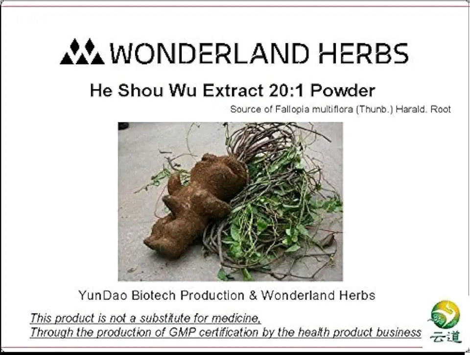 Fo-Ti He Shou Wu Extract 20:1 Powder 1000 Grams O3511