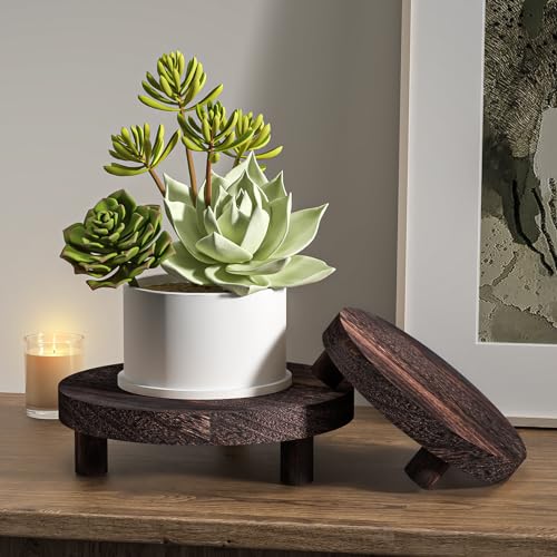 3 Pcs Wood Plant Stand G93790