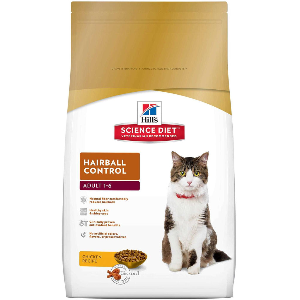 Adult Hairball Control Dry Cat Food P8669