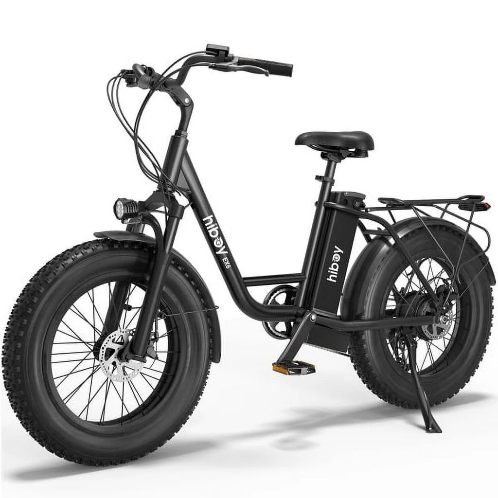 Electric Bike 20x 4.0 Fat Tire 500W 48V 15AH Black T620777