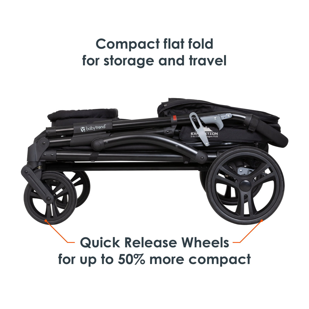 Gray Wagon Stroller V62275