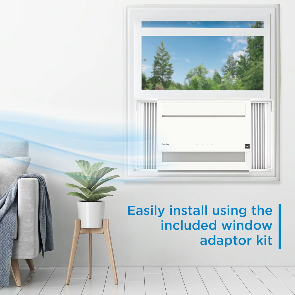 12,000 BTU White Window AC P736