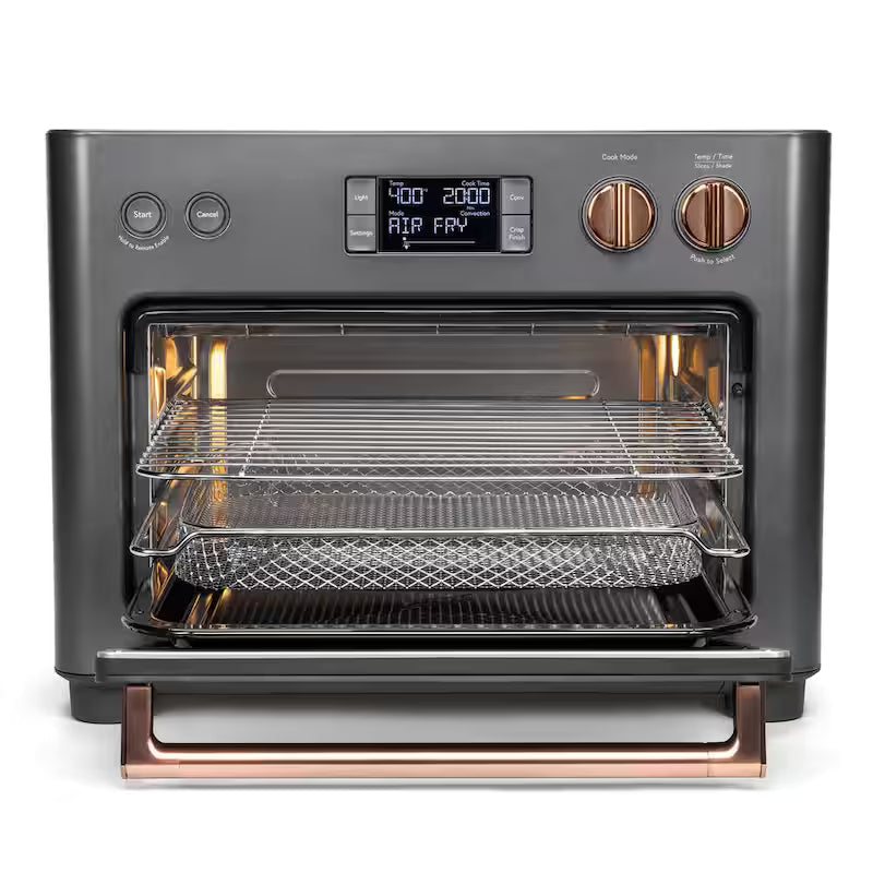 Matte Black 1,800 W Toaster Oven with 14 Modes B467418