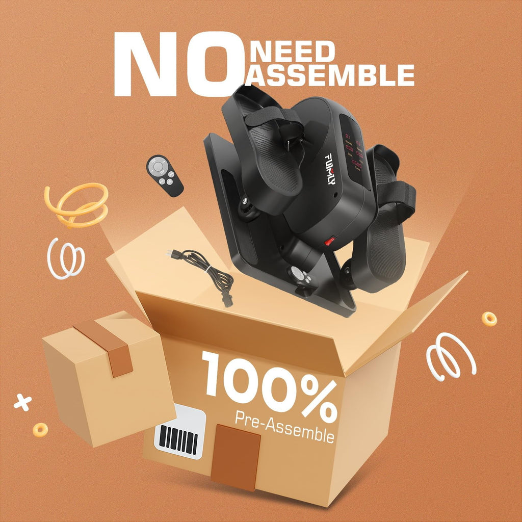 Under Desk Elliptical with Display and Remote Control E4180