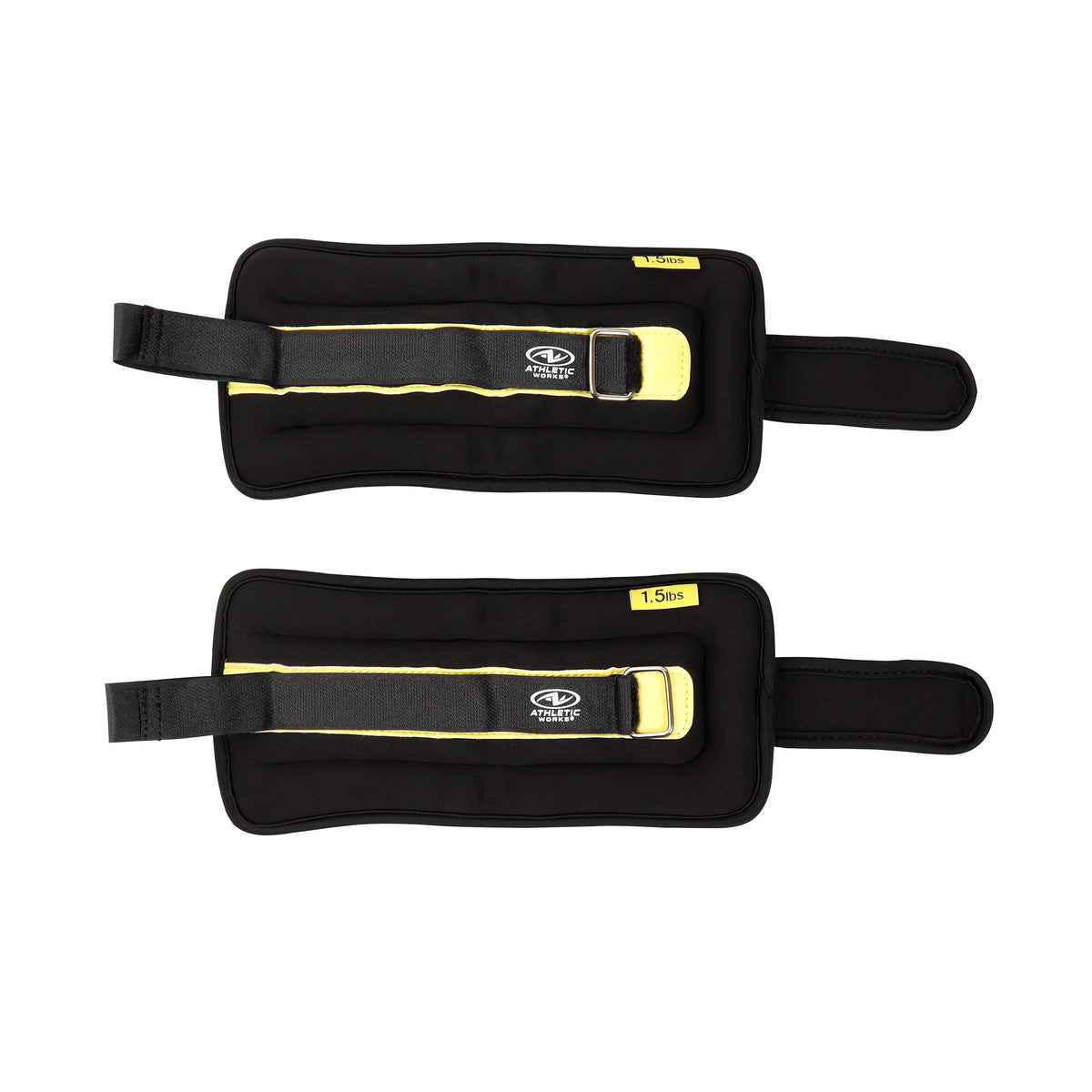 5lb Pair Ankle & Wrist Weights 2.5 lbs Each Adjustable Strap R25215