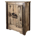 Accent Cabinet with Laser Engraved Moose Design G423