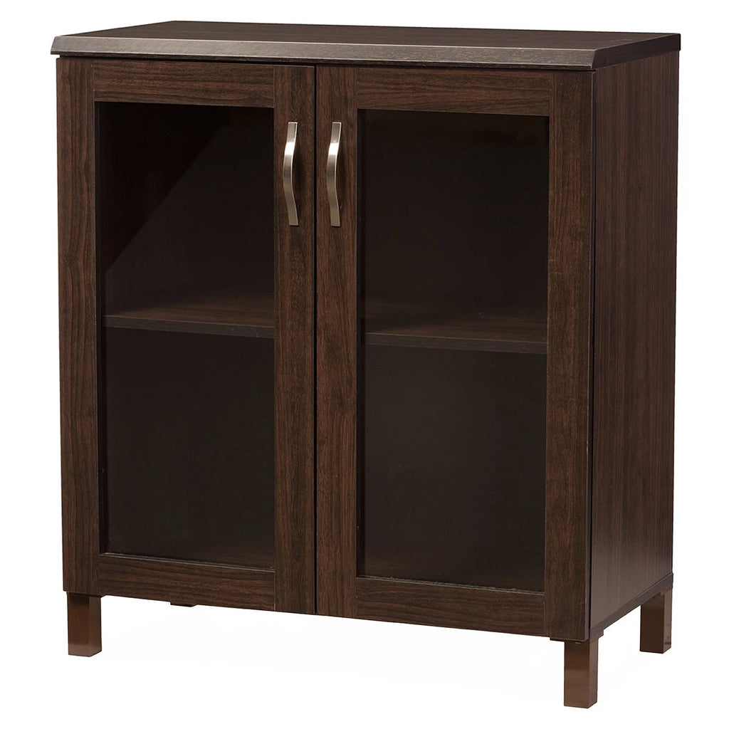Dark Brown Curio Cabinet F3150