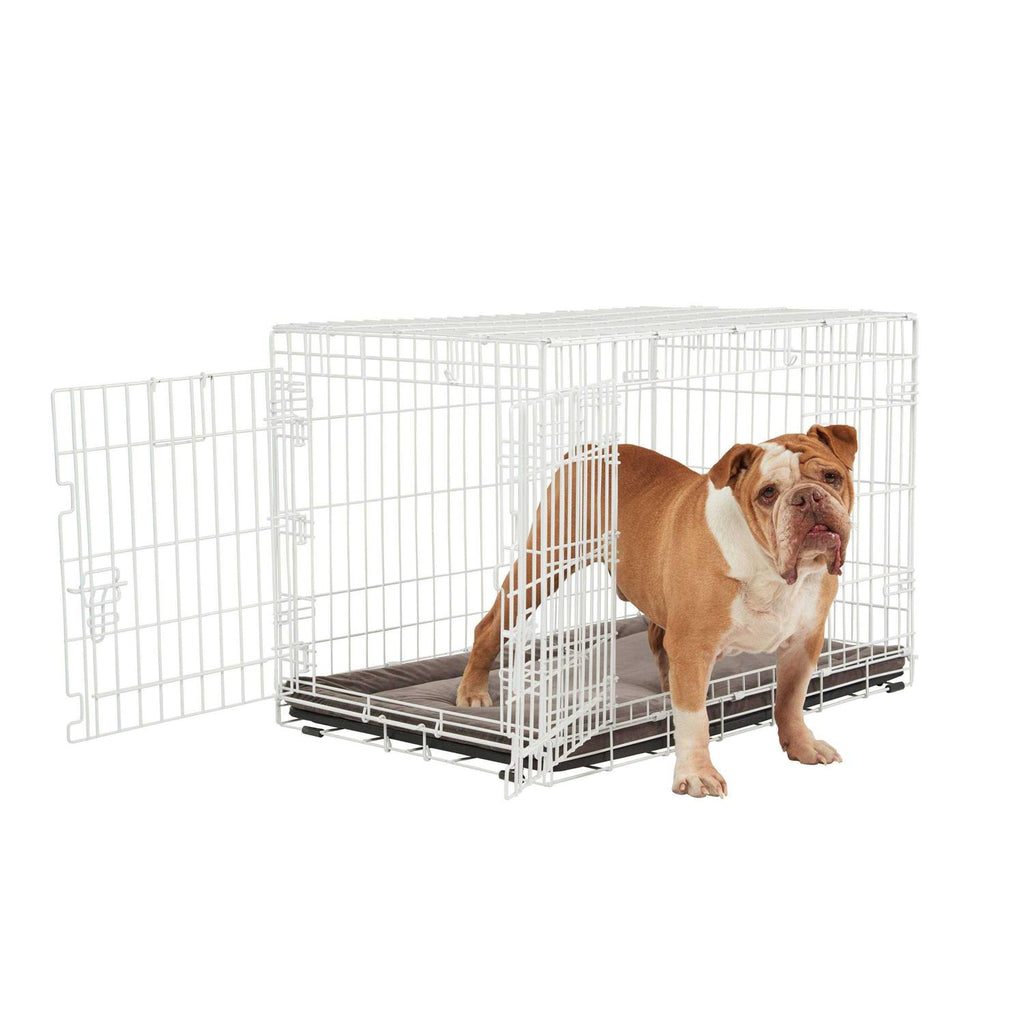 White 2-Door Dog Crate Z55044