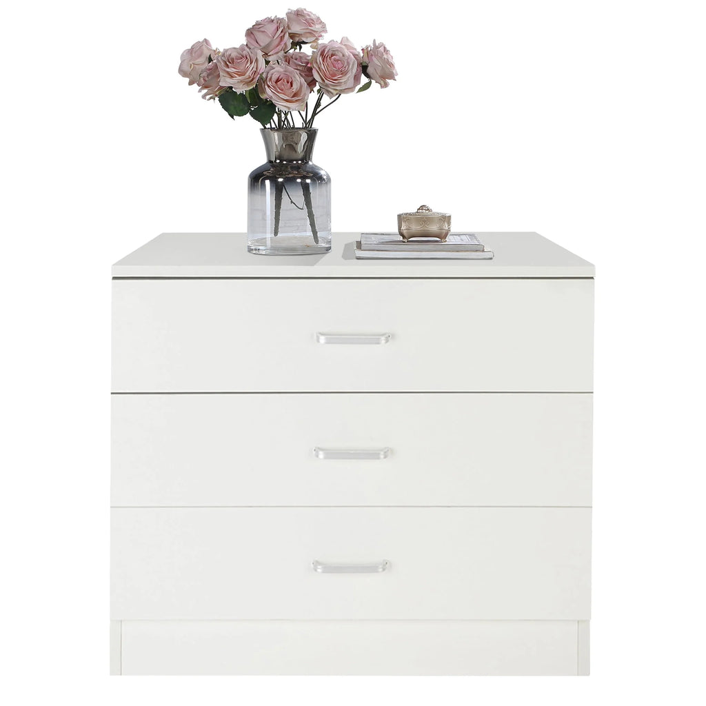 Black 4 Drawer Wood Dresser O847