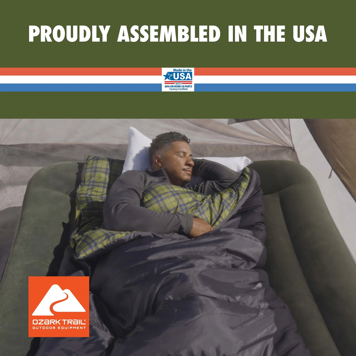 Oversized 30-Degree Rectangular Sleeping Bag H185