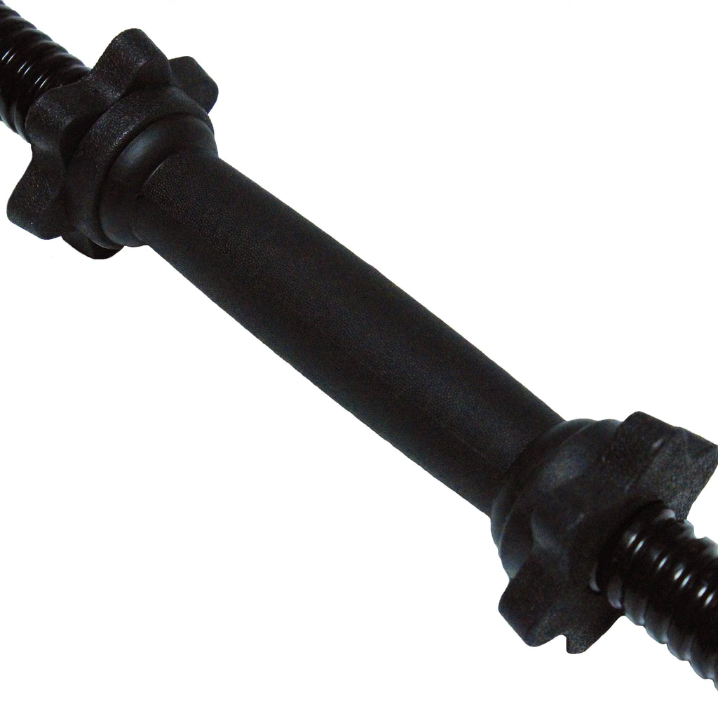 14 Threaded Dumbbell Handle Set Black H9007