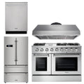 48 Propane Gas Range, Range Hood, Refrigerator, Dishwasher Package T47883