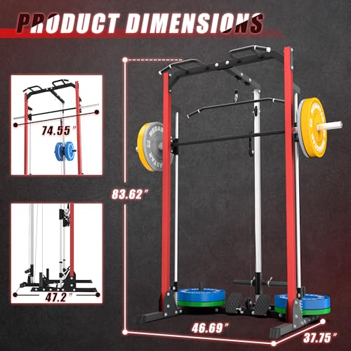Compact Smith Machine Home Gym with LAT Pulldown A230