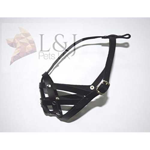Leather Dog Muzzle Y4305