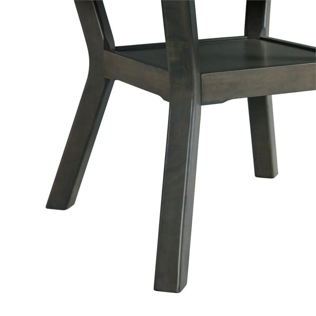 Gray Wood Dining Table Y34583