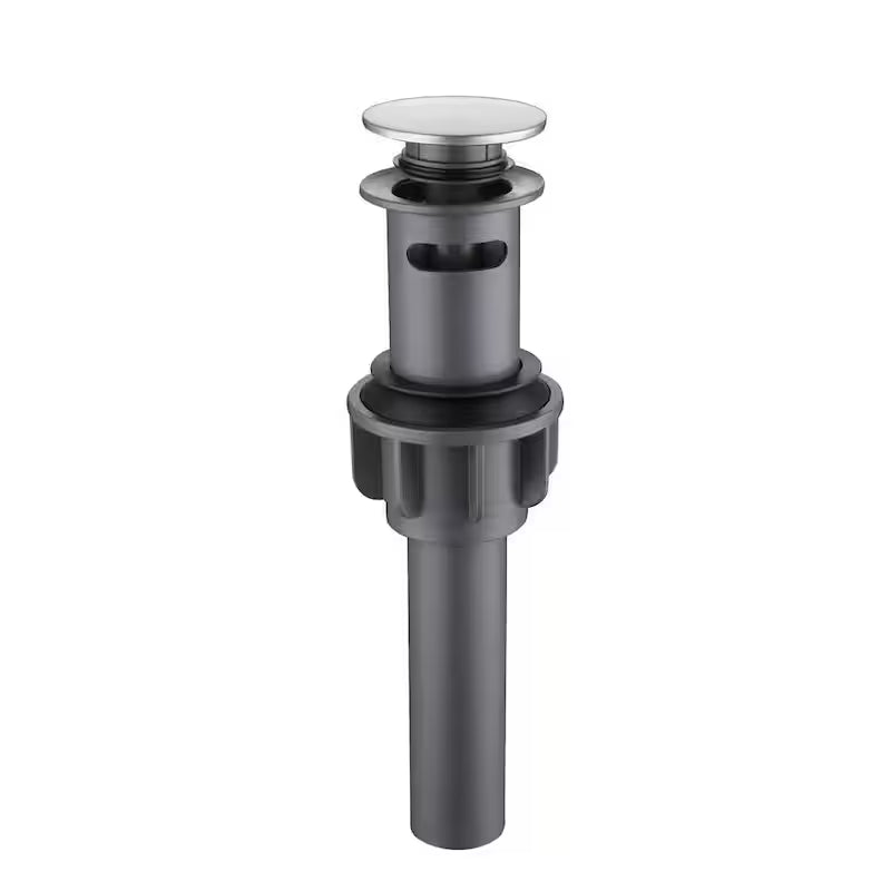 4 in. Centerset Double Handle High-Arc Bathroom Faucet Brushed Nickel A11821