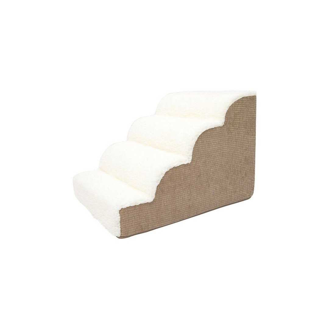 High Density Foam Scalloped Sherpa Top 4 Steps X6166