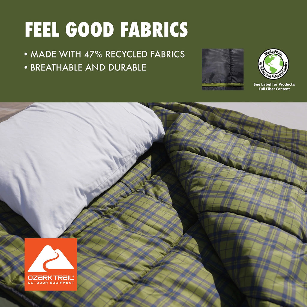 Oversized 30-Degree Rectangular Sleeping Bag H185