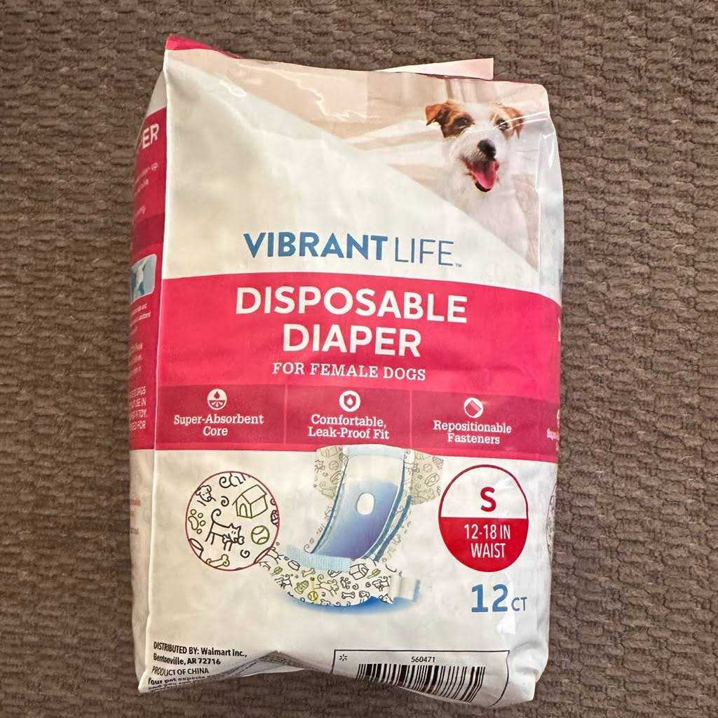 Disposable Diapers for Female Dogs L13875