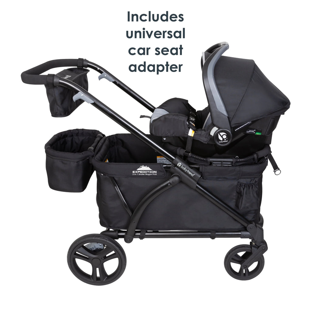 Gray Wagon Stroller V62275