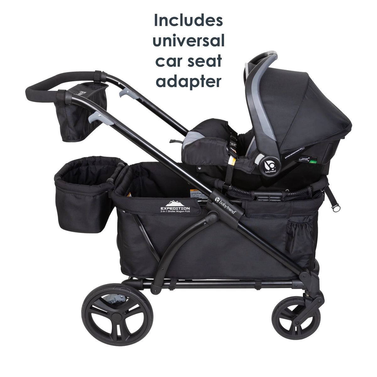 Gray Wagon Stroller V62275
