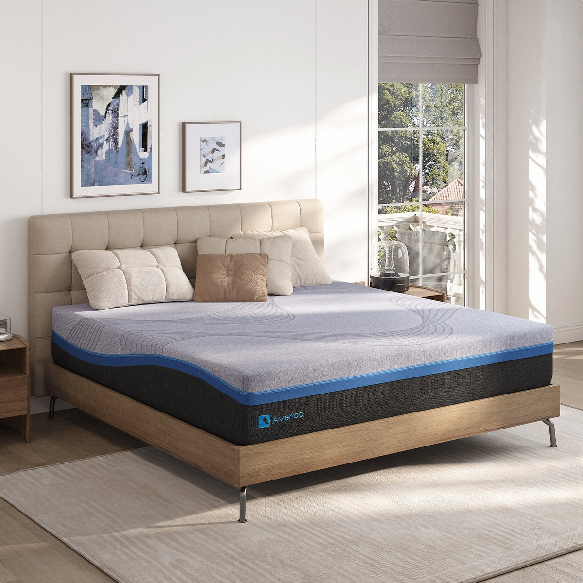 Twin Size 10'' Gel Memory Foam Mattress A570187