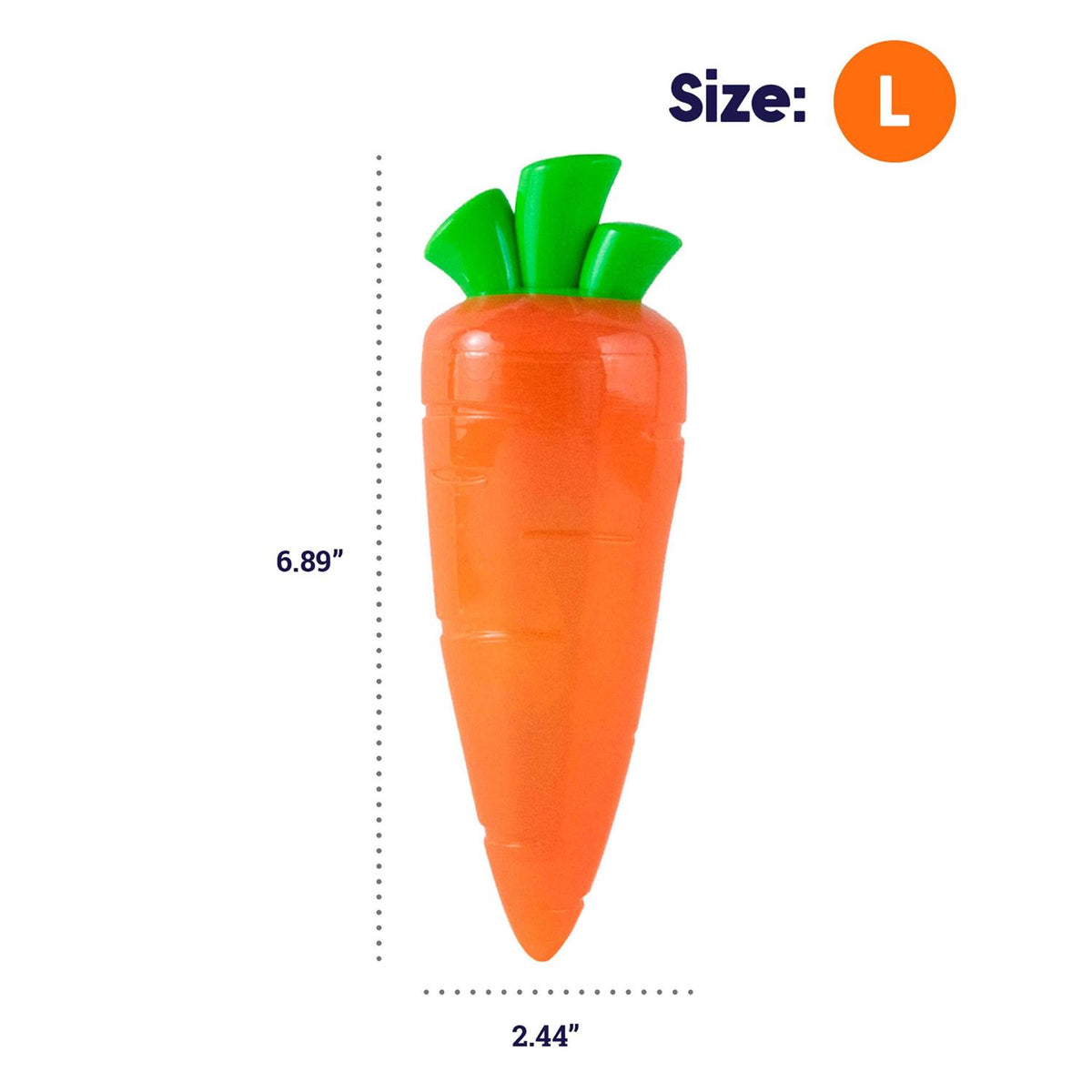 Carrot Dog Chew Toy P894673